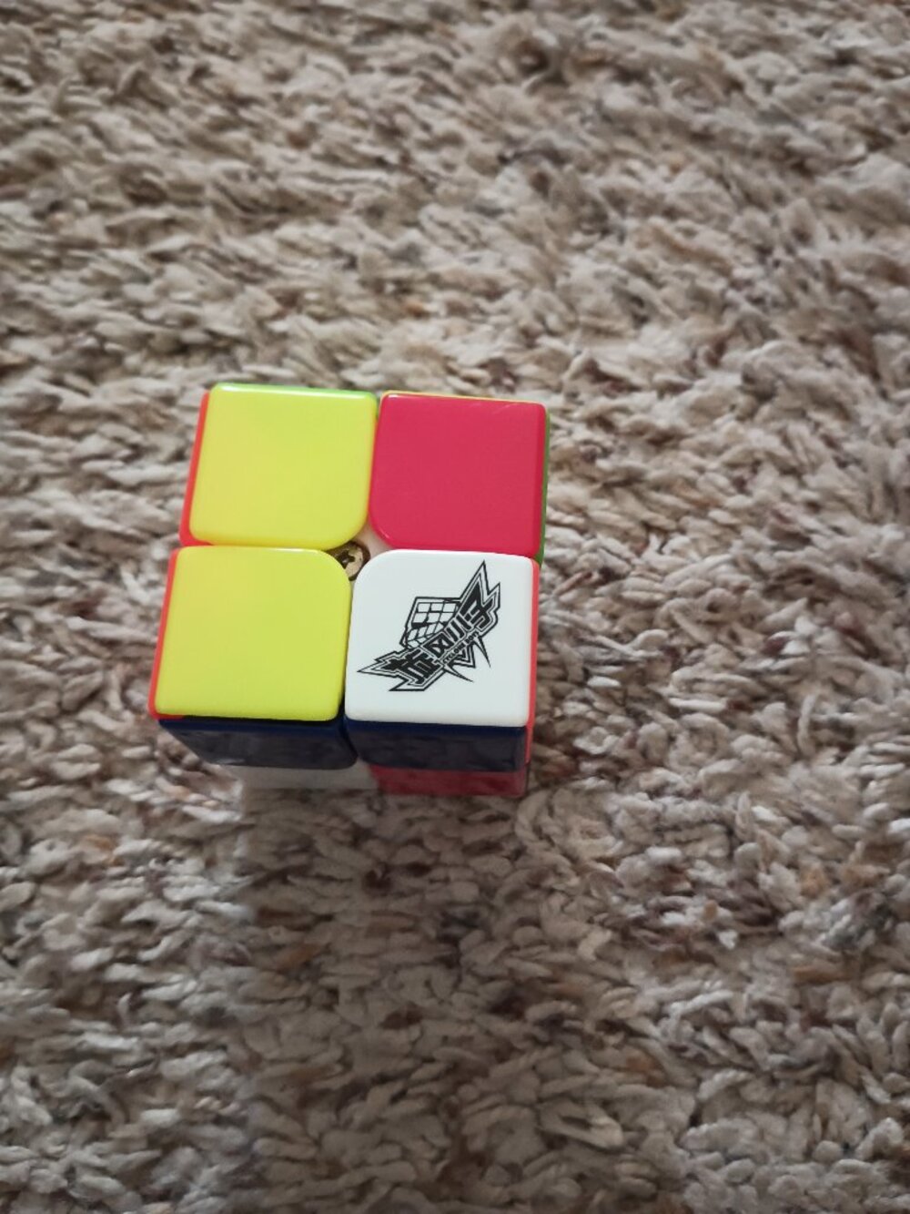 2x2 speed cube - stickerless 50mm Dayan Cubes